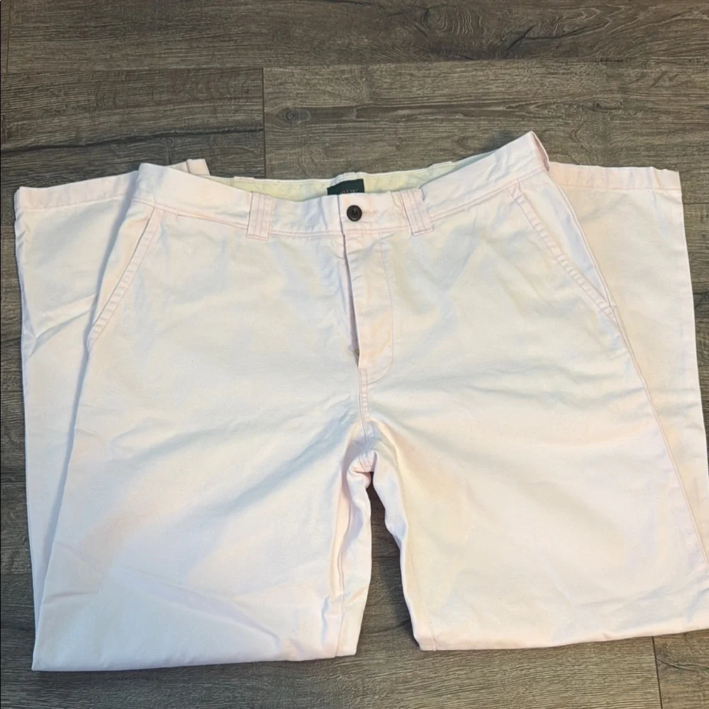 NWT J. Crew Men's Light Pink Pants